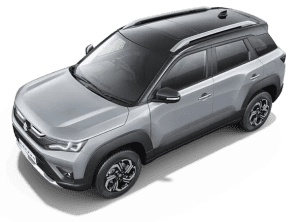 All New Brezza 2022 splendid silver-black roof PNG