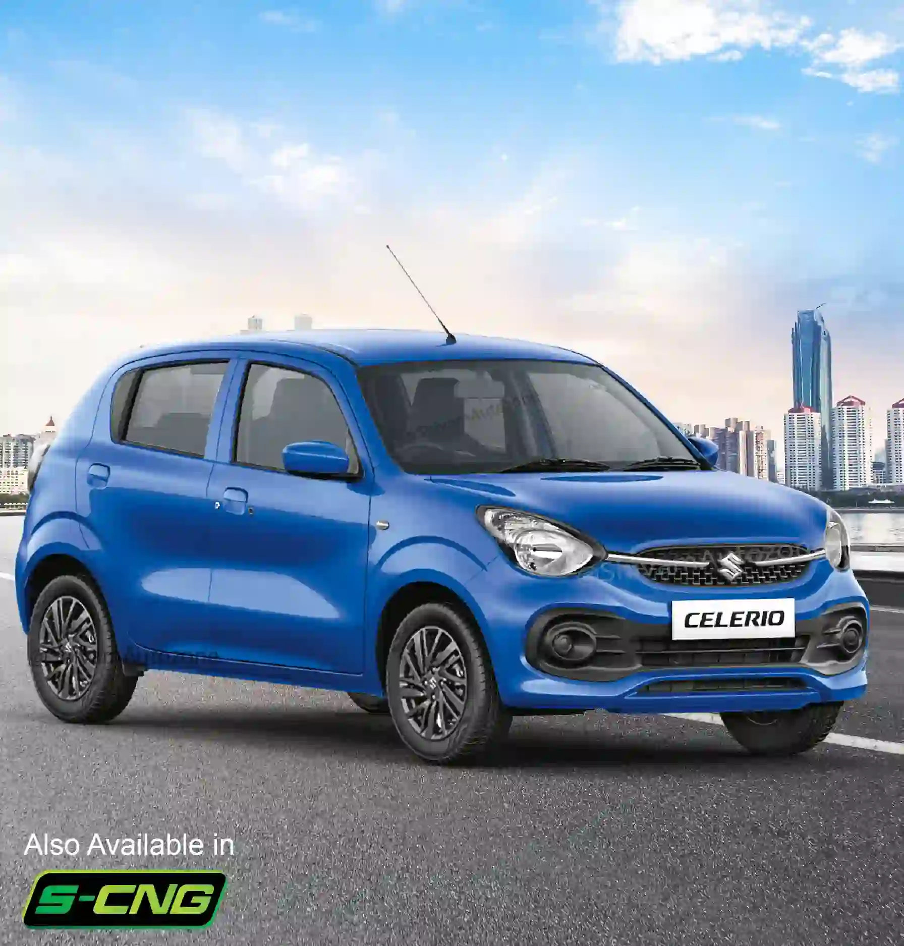 Celerio available in Petrol and SCNG at Maruti Suzuki Shivam Autozone at Mumbai, Thane and Palghar