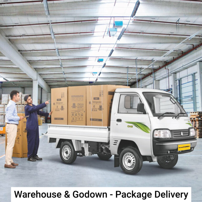 New Maruti Super Carry 2025 mini truck with advanced safety features on display at Shivam Autozone Mumbai, Thane and Palghar showrooms