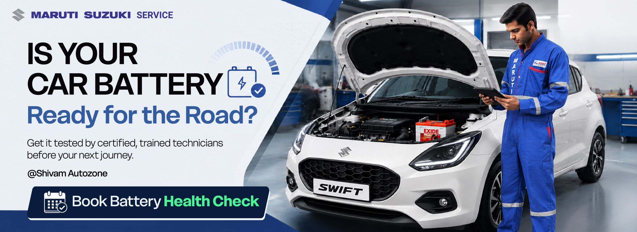 Car battery checkup